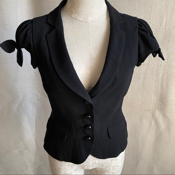 Moschino M Retro Pinup Short Sleeved Blazer Jacket - Picture 8 of 8